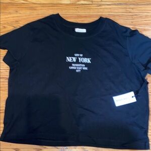 Urban nation Black Graphic T-Shirt size xl nwt